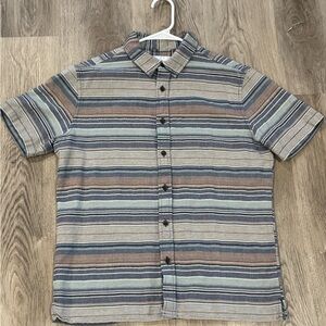 Goodfellow & Co Multicolor Striped Button Down Shirt